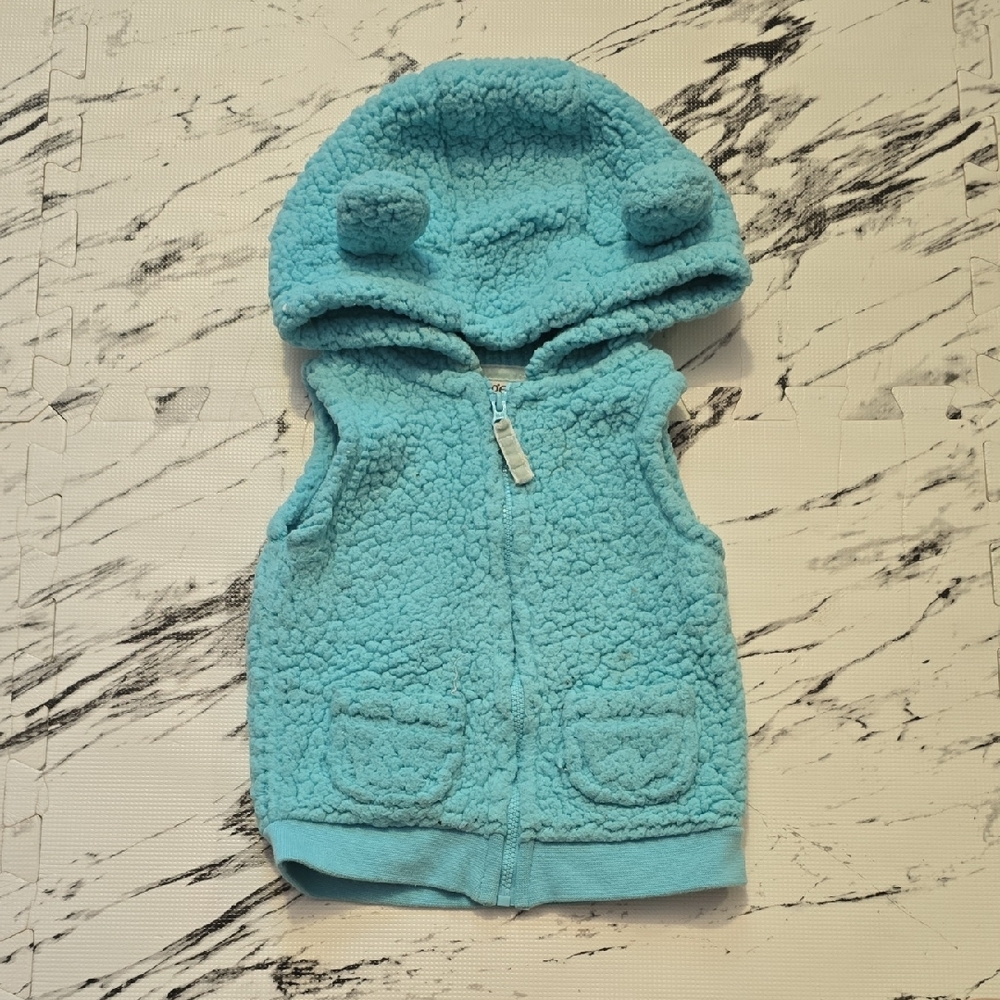 George Blue Fleece Kids Vest